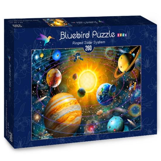Puzzle Bluebird Sistema Solar Anillado de 260 Piezas