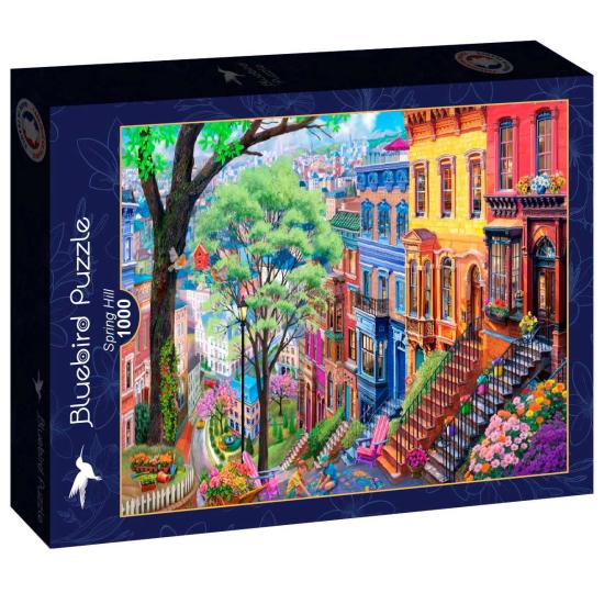 Puzzle Bluebird Spring Hill de 1000 Piezas