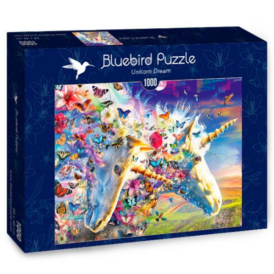 Puzzle Bluebird Sueño de Unicornio de 1000 Piezas