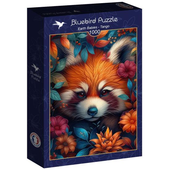 Puzzle Bluebird Tango, El Panda Rojo de 1000 Piezas
