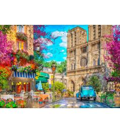 Puzzle Bluebird Tarde En Notre Dame de 1000 Piezas