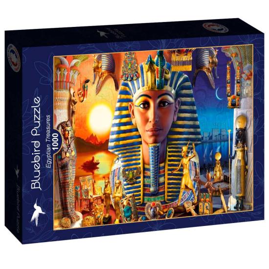 Puzzle Bluebird Tesoros Egipcios de 1000 Piezas