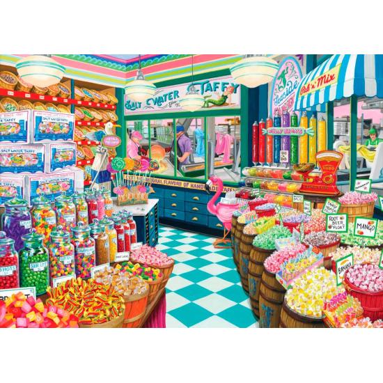 Puzzle Bluebird Tienda de Caramelos de 500 Piezas Puzzle Bluebird Tienda de Caramelos de 500 Piezas
