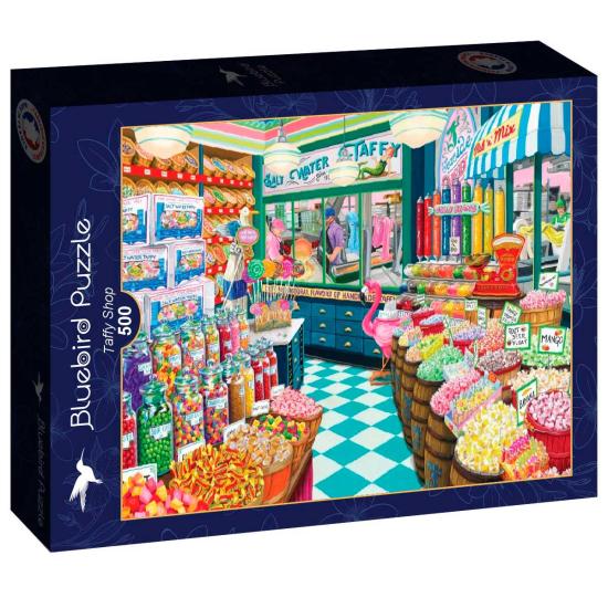 Puzzle Bluebird Tienda de Caramelos de 500 Piezas Puzzle Bluebird Tienda de Caramelos de 500 Piezas