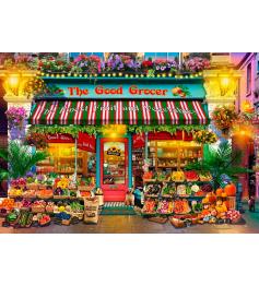 Puzzle Bluebird Tienda De Comestibles de 2000 Piezas