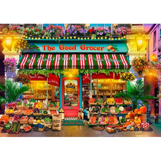 Puzzle Bluebird Tienda De Comestibles de 2000 Piezas