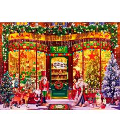 Puzzle Bluebird Tienda Navideña de 3000 Piezas