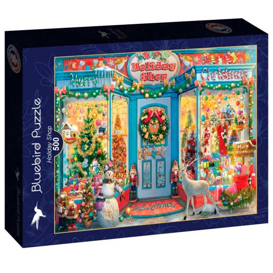 Puzzle Bluebird Tienda Navideña de 500 Piezas Puzzle Bluebird Tienda Navideña de 500 Piezas