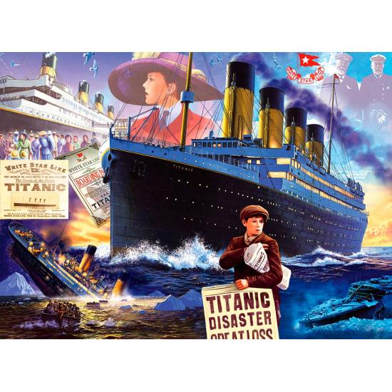 Puzzle Bluebird Titanic de 3000 Piezas Puzzle Bluebird Titanic de 3000 Piezas