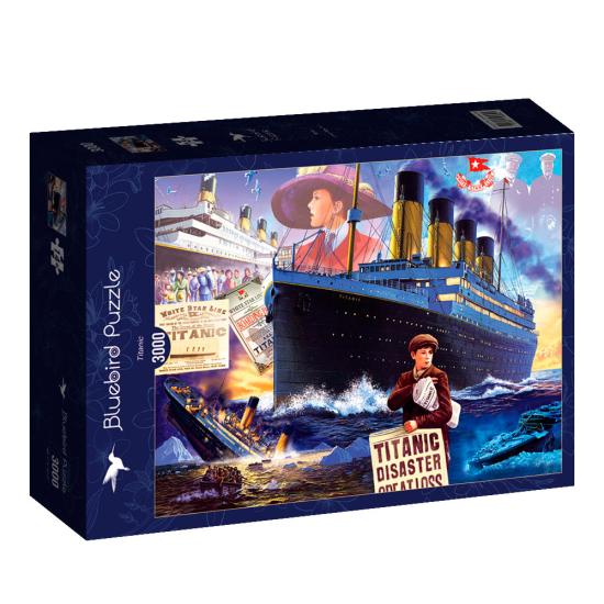 Puzzle Bluebird Titanic de 3000 Piezas Puzzle Bluebird Titanic de 3000 Piezas