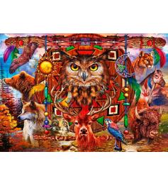 Puzzle Bluebird Totem Animal de 4000 Piezas