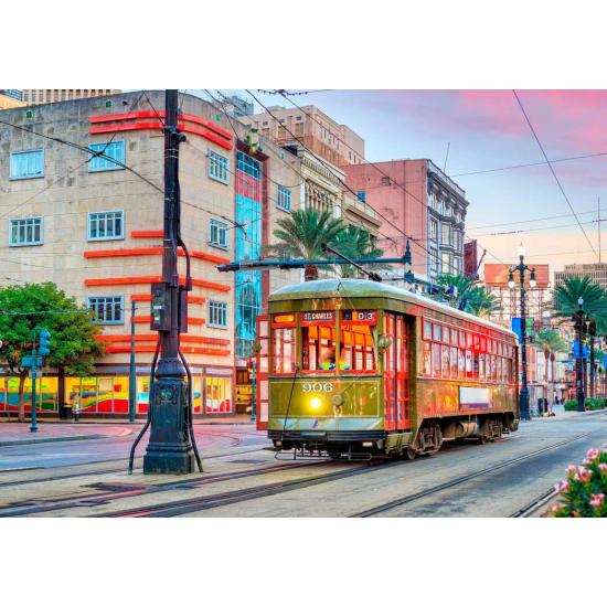 Puzzle Bluebird Tranvía en Nueva Orleans de 1000 Piezas