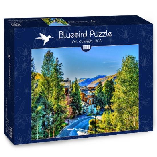 Puzzle Bluebird Vail, Colorado, Estados Unidos de 1000 Piezas