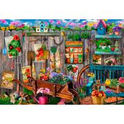 Puzzle Bluebird Valla para Herramientas de Jardín 1000 Pzs