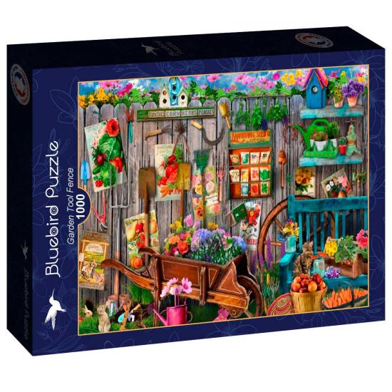 Puzzle Bluebird Valla para Herramientas de Jardín 1000 Pzs