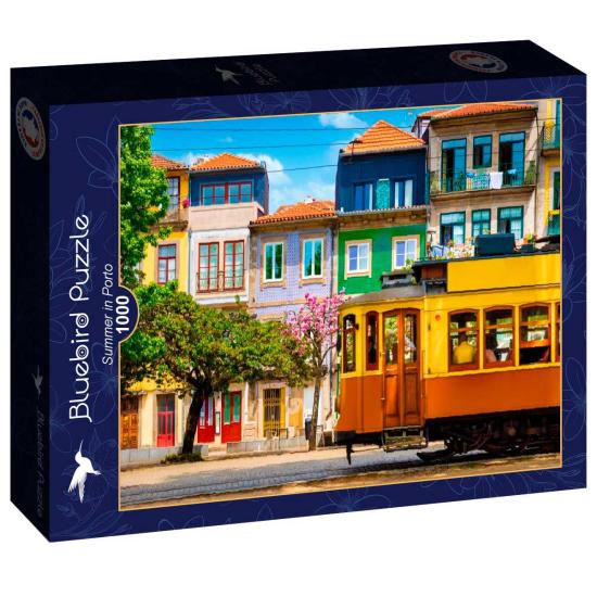Puzzle Bluebird Verano en Oporto de 1000 Piezas