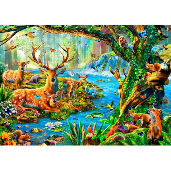 Puzzle Bluebird Vida del Bosque de 1500 Piezas