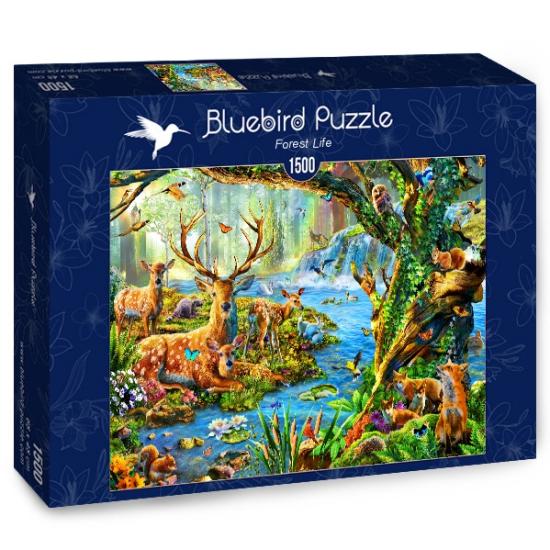 Puzzle Bluebird Vida del Bosque de 1500 Piezas