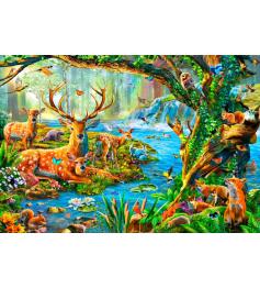 Puzzle Bluebird Vida del Bosque de 260 Piezas