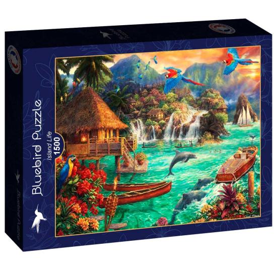 Puzzle Bluebird Vida en la Isla de 1500 Piezas Puzzle Bluebird Vida en la Isla de 1500 Piezas