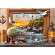 Puzzle Bluebird Vida Marina de 1000 Piezas