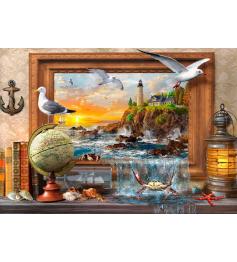 Puzzle Bluebird Vida Marina de 1000 Piezas