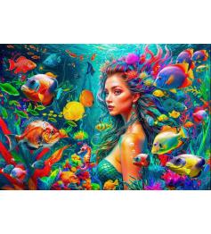Puzzle Bluebird Vida Submarina de 1000 Piezas
