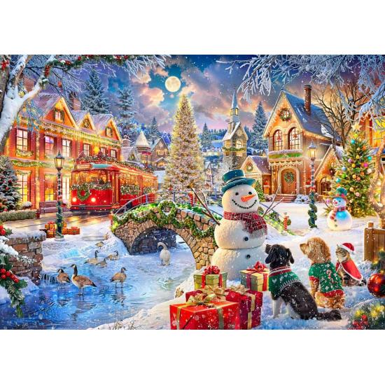 Puzzle Bluebird Villa Navidad 500 Piezas