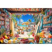 Puzzle Bluebird Vista de la Playa de 1000 Piezas