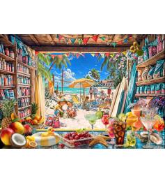 Puzzle Bluebird Vista de la Playa de 1000 Piezas