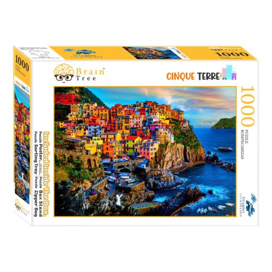 Puzzle Brain Tree Cinque Terre de 1000 Piezas Puzzle Brain Tree Cinque Terre de 1000 Piezas