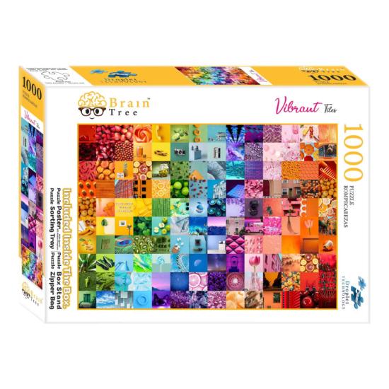 Puzzle Brain Tree Colores de la Vida de 1000 Piezas