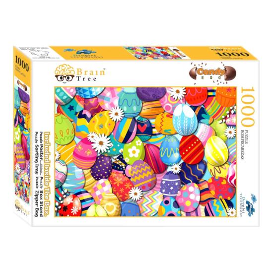 Puzzle Brain Tree Huevos de Pascua de 1000 Piezas