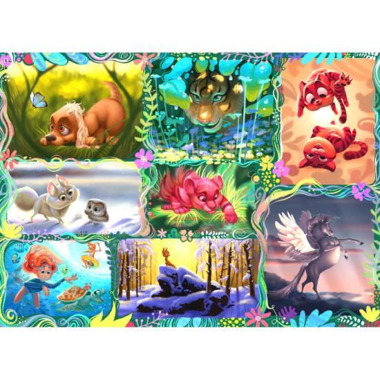Puzzle Brain Tree Lindos Animales de 1000 Piezas