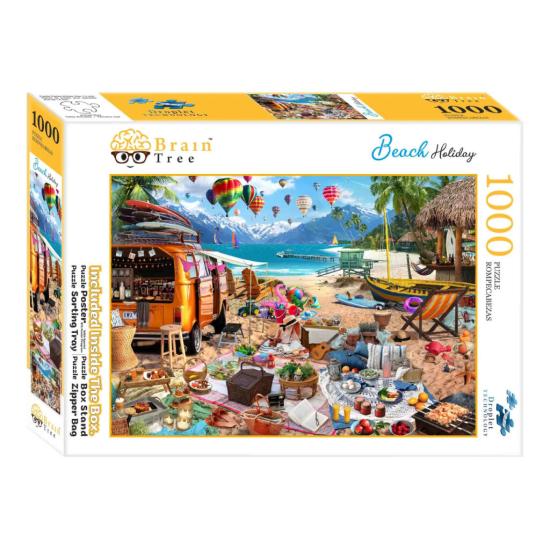 Puzzle Brain Tree Vacaciones en la Playa de 1000 Piezas Puzzle Brain Tree Vacaciones en la Playa de 1000 Piezas