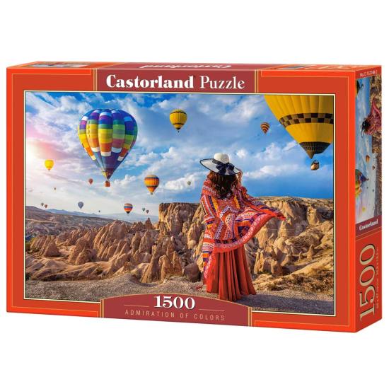 Puzzle Castorland Admirando el Colorido de 1500 Pzs