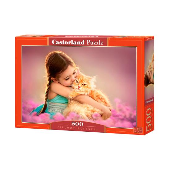 Puzzle Castorland Almohada Peluda de 500 Piezas