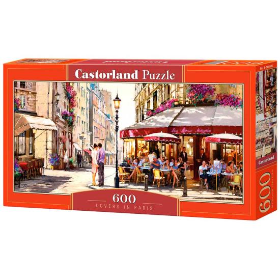 Puzzle Castorland Amantes en París de 600 Piezas Puzzle Castorland Amantes en París de 600 Piezas