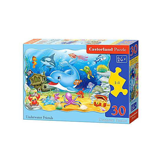 Puzzle Castorland Amigos Submarinos de 30 Piezas