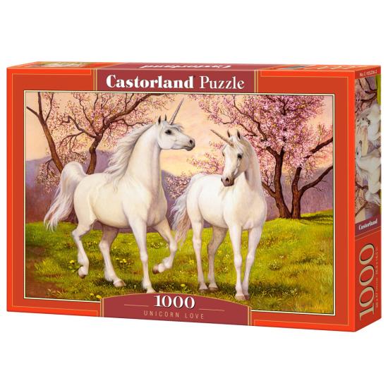 Puzzle Castorland Amor de Unicornios de 1000 Piezas