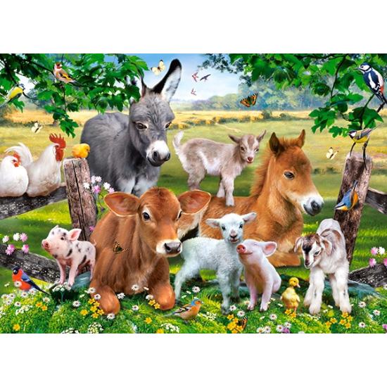 Puzzle Castorland Animales de la Granja de 100 Piezas Puzzle Castorland Animales de la Granja de 100 Piezas