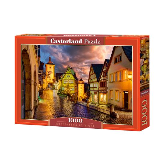 Puzzle Castorland Anochecer en Rotemburgo de 1000 Piezas