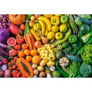 Puzzle Castorland Arco Iris de Vitaminas de 1500 Pzs