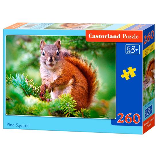Puzzle Castorland Ardilla de Pino de 260 Piezas Puzzle Castorland Ardilla de Pino de 260 Piezas