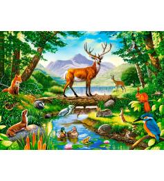 Puzzle Castorland Armonía en el Bosque de 300 Piezas