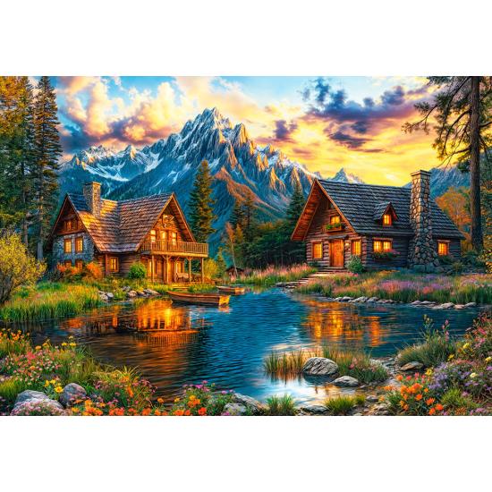 Puzzle Castorland Atardecer De Verano de 1000 Piezas