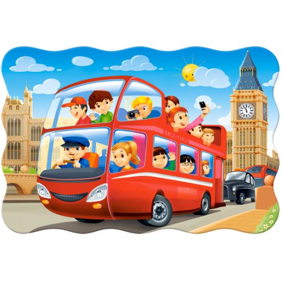 Puzzle Castorland Autobús De Londres MAXI XXL de 20 Piezas Puzzle Castorland Autobús De Londres MAXI XXL de 20 Piezas