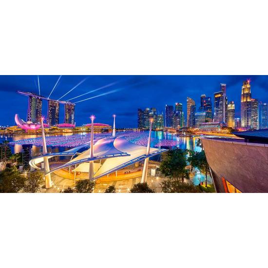 Puzzle Castorland Bahía Marina, Singapur de 600 Piezas