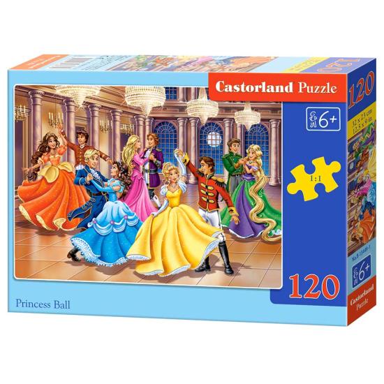 Puzzle Castorland Baile de Princesas de 120 Piezas Puzzle Castorland Baile de Princesas de 120 Piezas