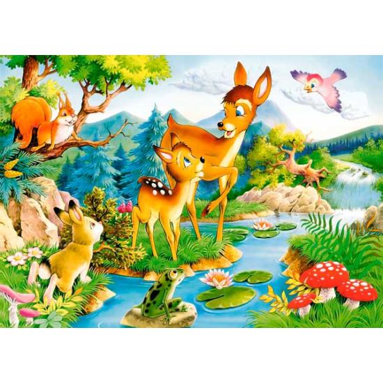 Puzzle Castorland Bambi de 120 Piezas Puzzle Castorland Bambi de 120 Piezas
